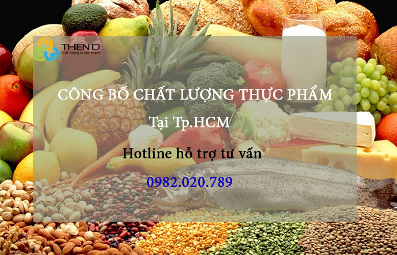 công bố chất lượng thực phẩm