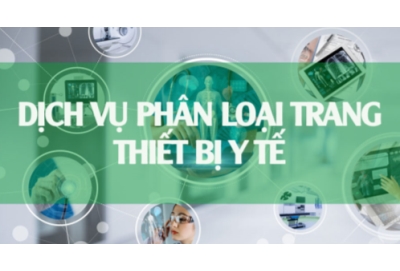 Dịch vụ phân loại và công bố tiêu chuẩn trang thiết bị y tế (TTBYT)